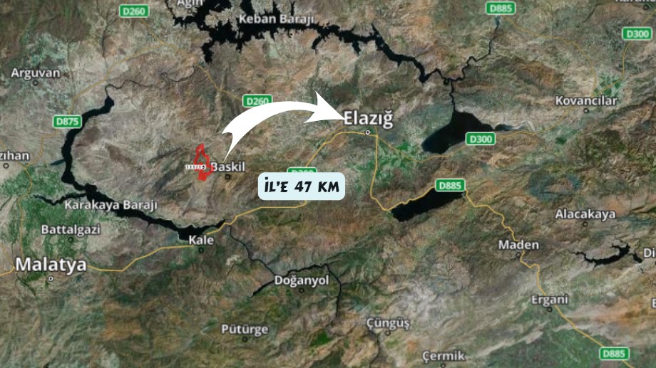 ELAZIĞ BASKİL KOÇYOLU KÖYÜNDE 269M² TARLAMIZ SATILIKTIR. - ELAZIĞ BASKİL fotoğraf 8